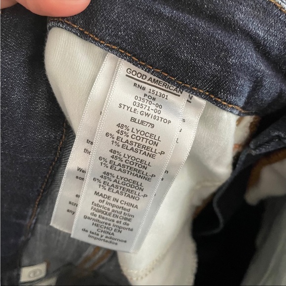 Good American Skinny Good Waist Jeans 779 - Picture 8 of 10